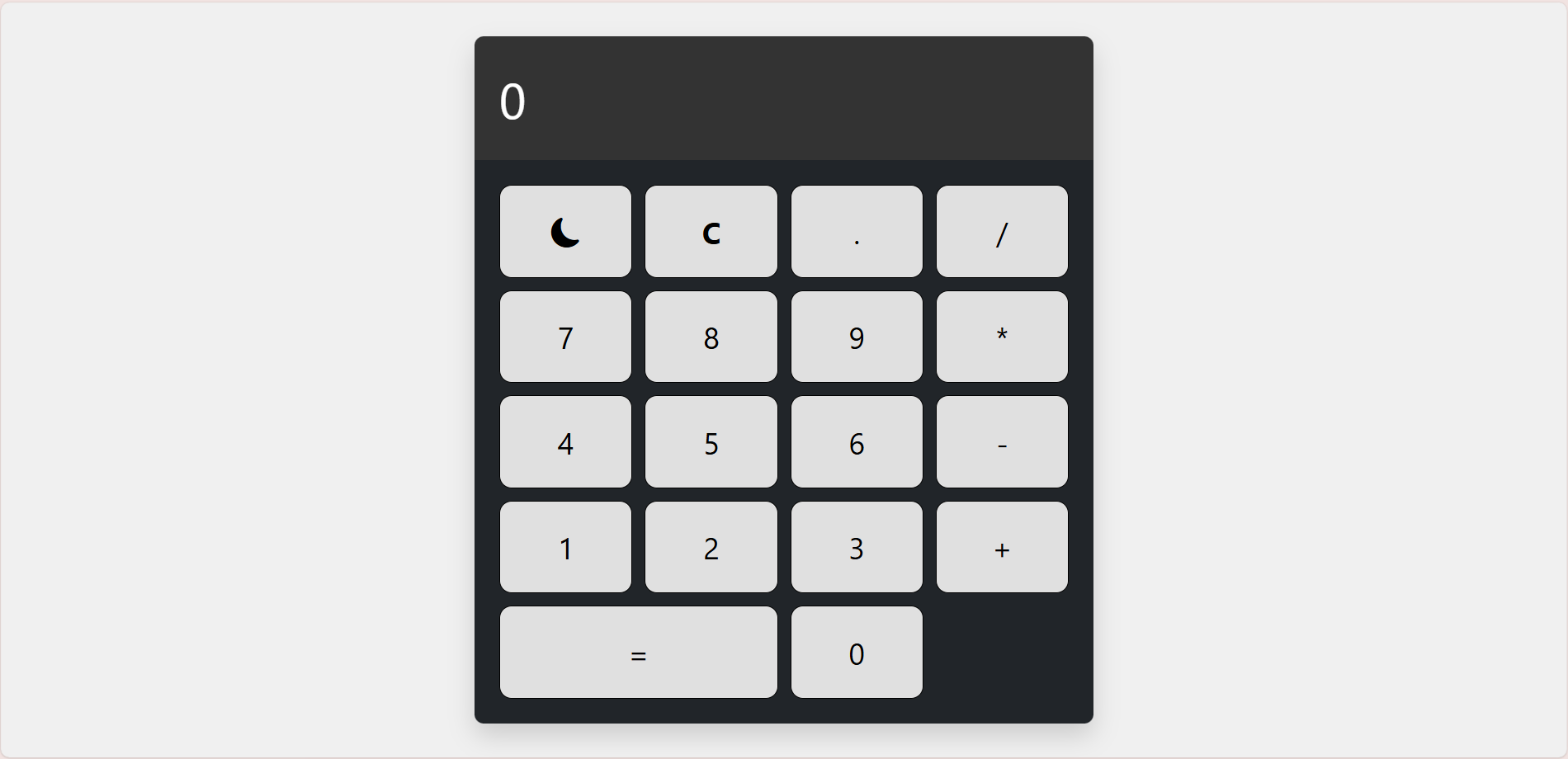 Calculator Project